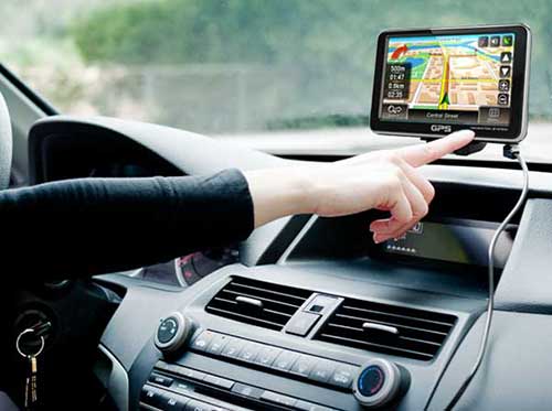 Rent a car Athens GPS navigation